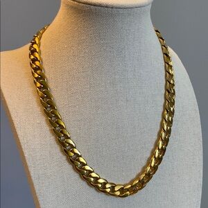 Gold Plated Stainless Steel
Chain Necklace